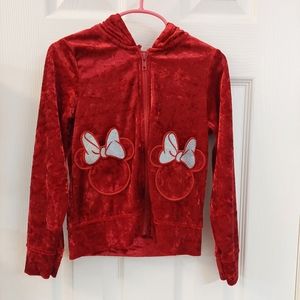 Used girls Minnie Mouse Hoodia jacket